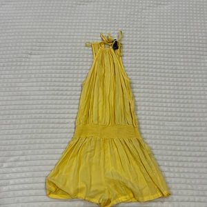 Yellow romper